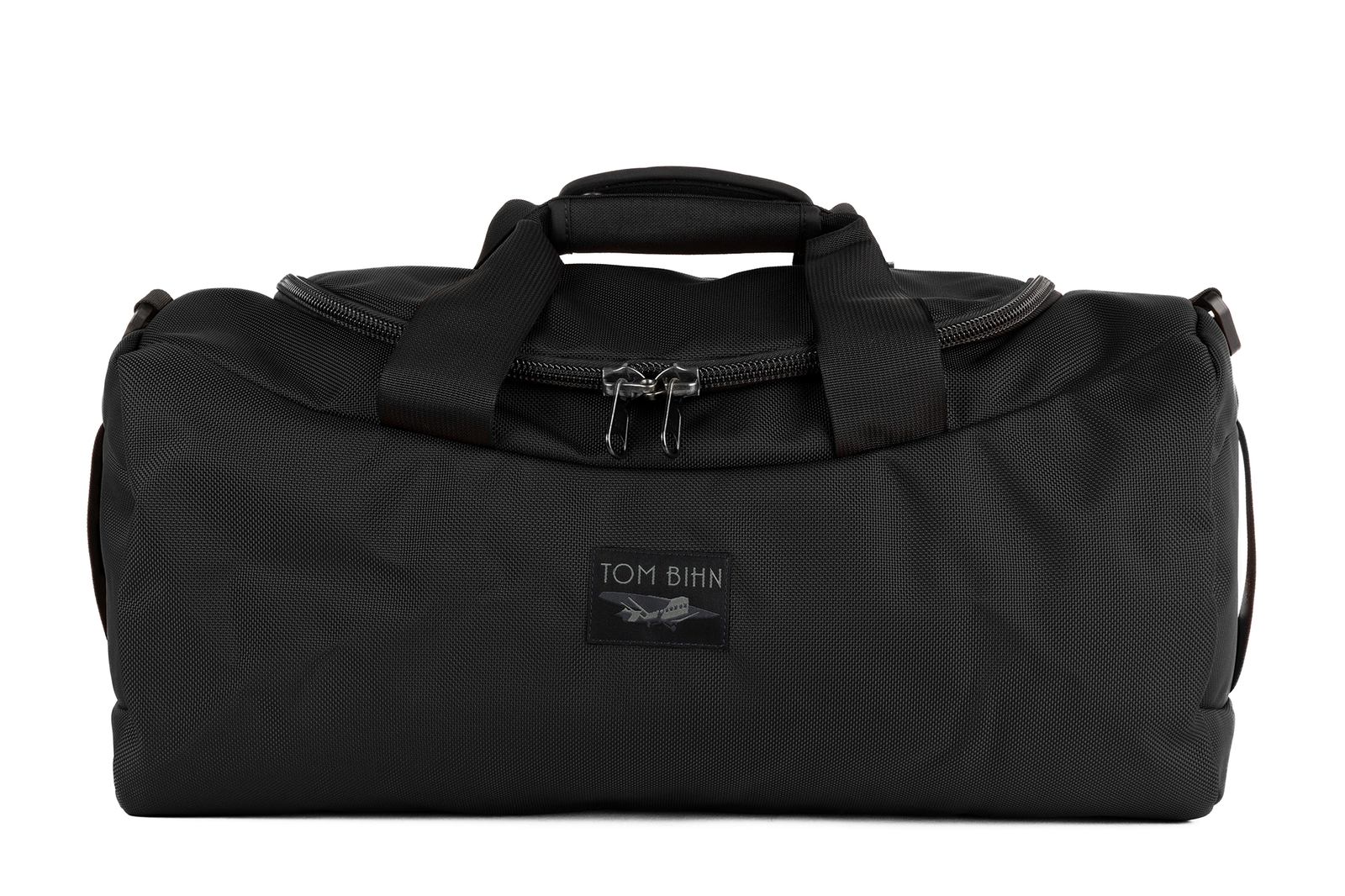 visible variant TB0909M-BB^^A Medium Yeoman Duffel in Black 1050 Ballistic.