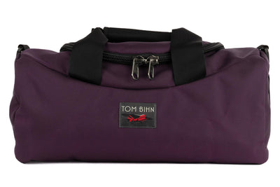 visible variant TB0909MI-AB^^A Mini Yeoman Duffel in Aubergine (dark purple) 1050 Ballistic.