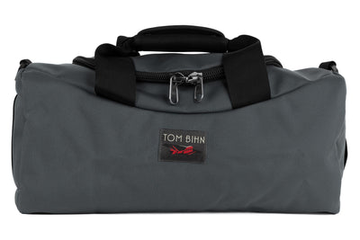 visible variant TB0909MI-SB^^A Mini Yeoman Duffel in Steel (medium grey) 1050 Ballistic.