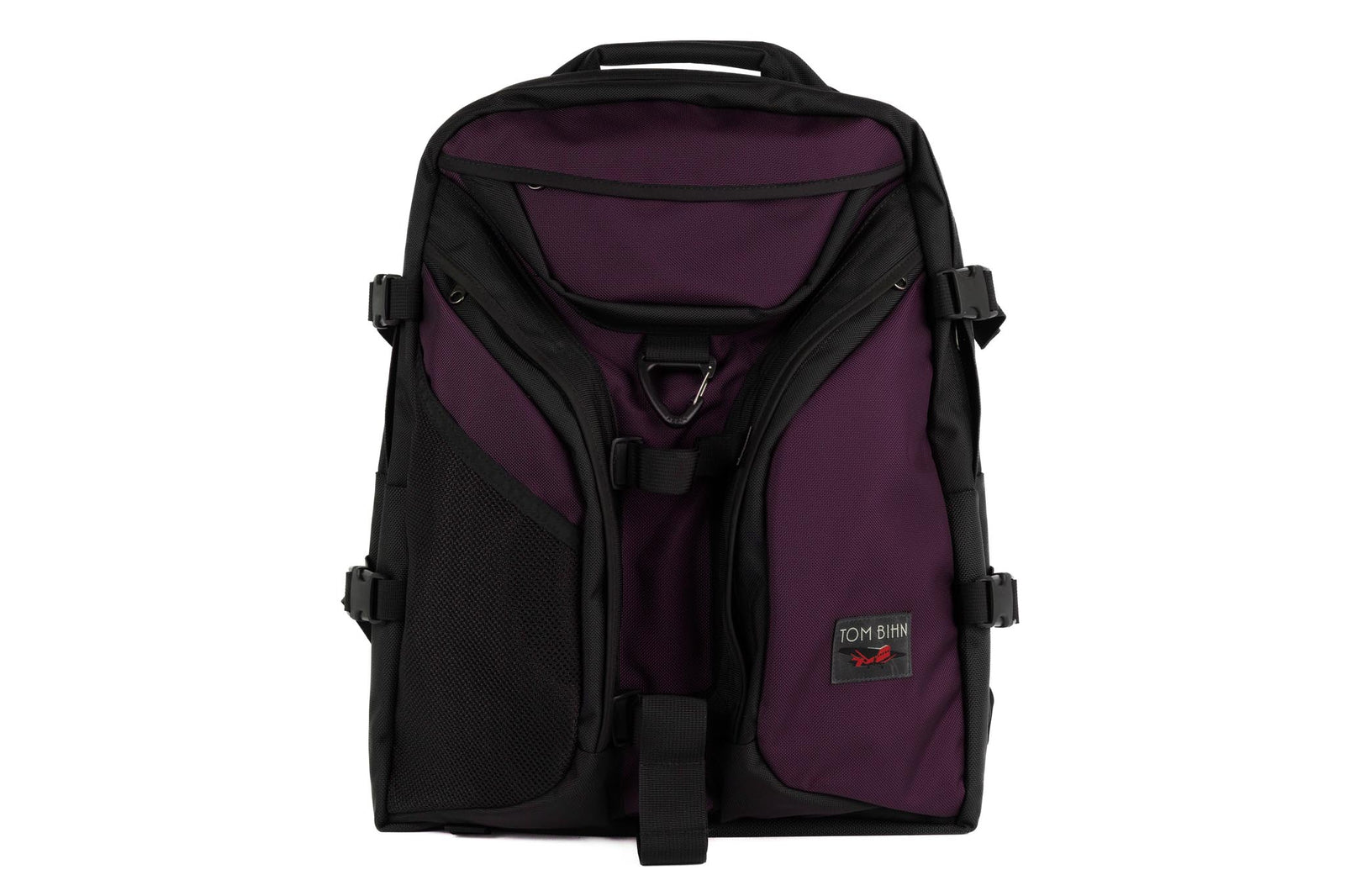 visible variant TB0114-UKGL TB0114-UKOL TB0114-UKIJ^^A Brain Bag in Aubergine (dark purple) Ballistic.