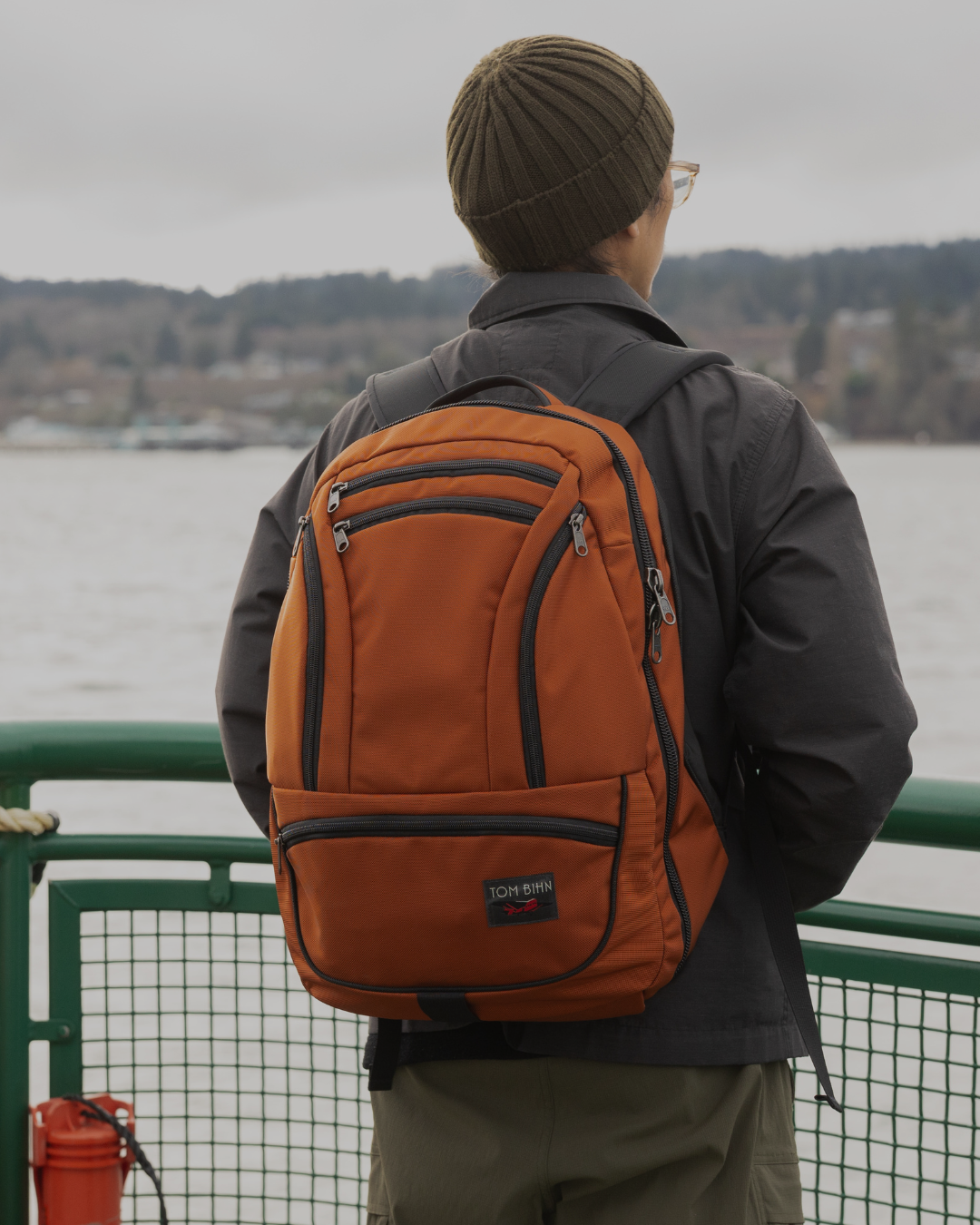 Person wearing Synik 30 in Burnt Orange Ballistic