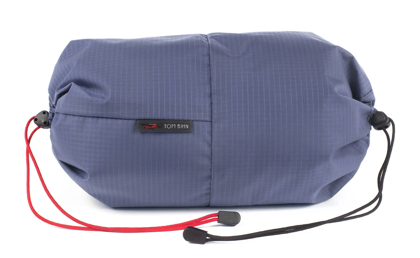 visible variant TB09375-DL^^An Aeronaut 30 Travel Laundry Stuff Sack in Dusk (purplish-blue with light blue grid) 210 Cerylon.