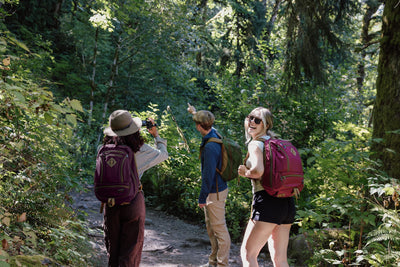 visible lifestyle^^People on a hike with their Synik 26s