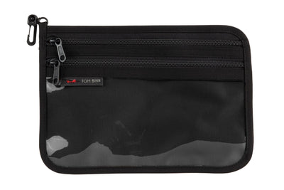 visible variant TB1223M-BB^^Medium Double Organizer Pouch in Black 1050 Ballistic