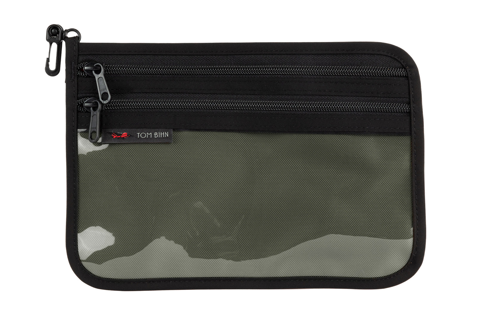 visible variant TB1223M-SB^^Medium Double Organizer Pouch in Steel 1050 Ballistic