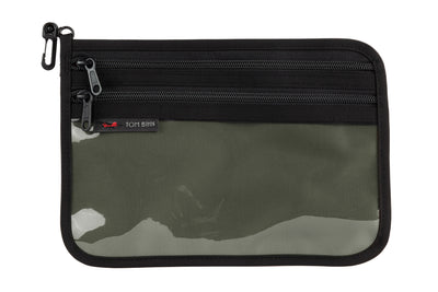 visible variant TB1223M-SB^^Medium Double Organizer Pouch in Steel 1050 Ballistic
