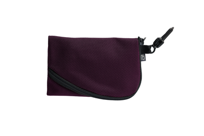 visible variant TB12451-AB^^A Mini Ghost Whale Pouch in Aubergine (purple) 1050 Ballistic.