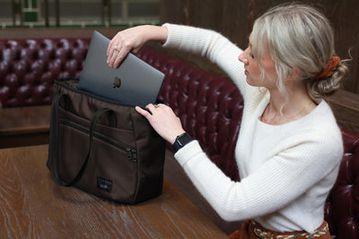 visible detail^^Laptop going into the main pocket of an Nomad 16
