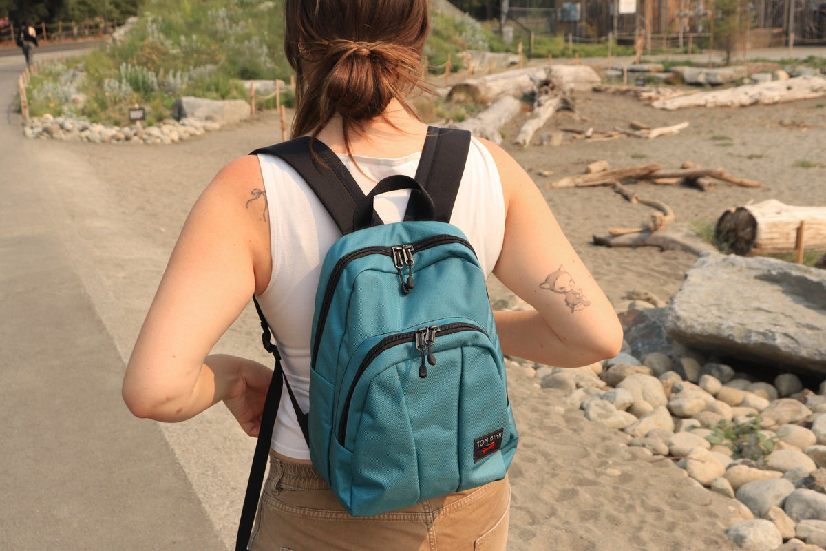 visible lifestyle^^Person wearing Paradigm on back