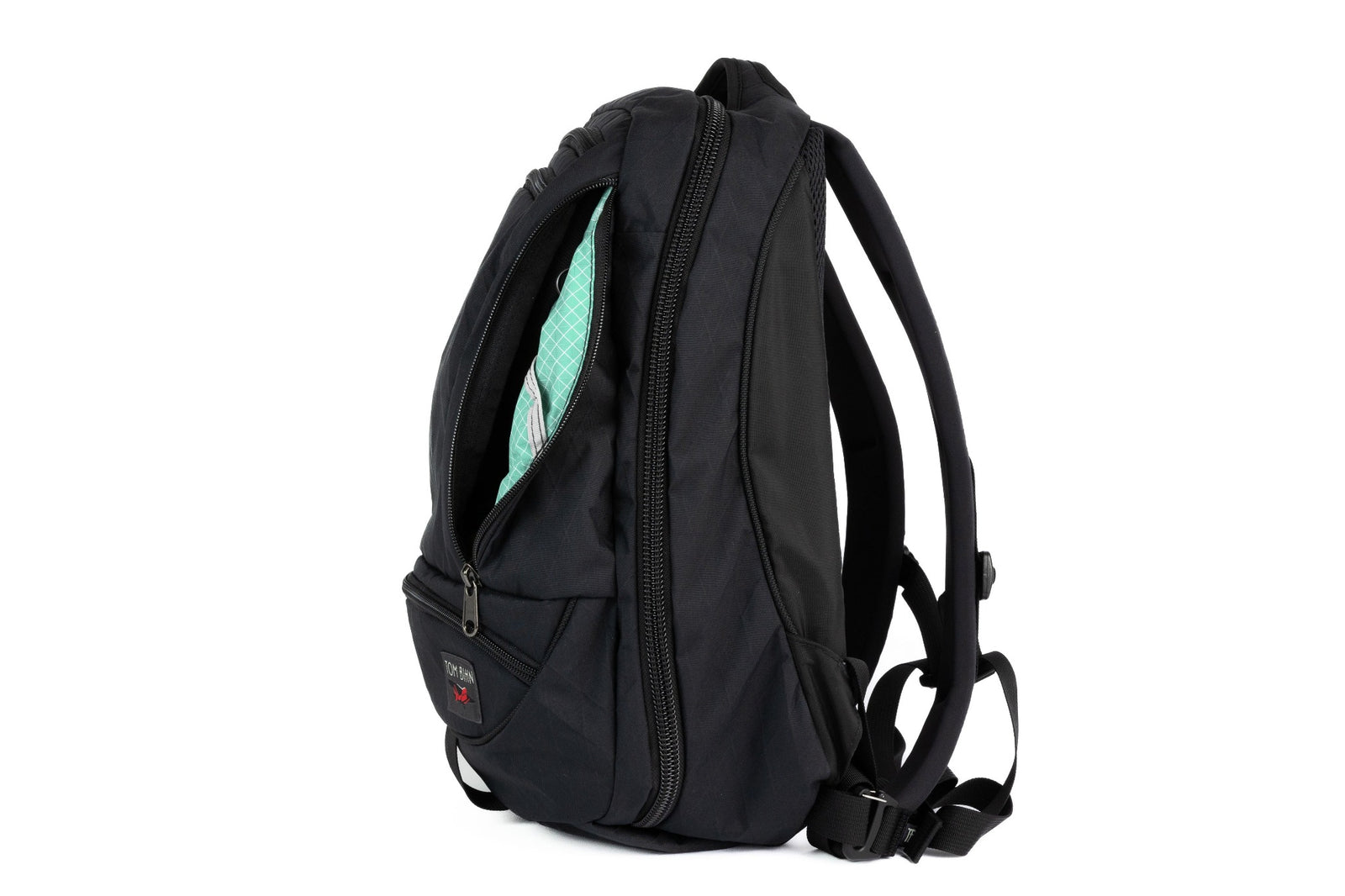 visible variant TB0120-BXGD^^The Synik 22 in Black X-Pac® with a Seafoam 200 Halcyon interior.