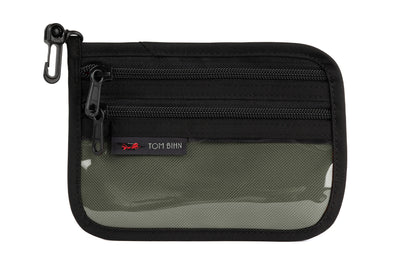 visible variant TB1223S-SB^^Small Double Organizer Pouch in Steel 1050 Ballistic