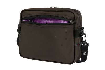 visible variant TB0414-RKUD^^The Side Kick in Ursa (brown-grey) 630 Ballistic with an Ultraviolet (purple with white grid) 210 Cerylon interior.