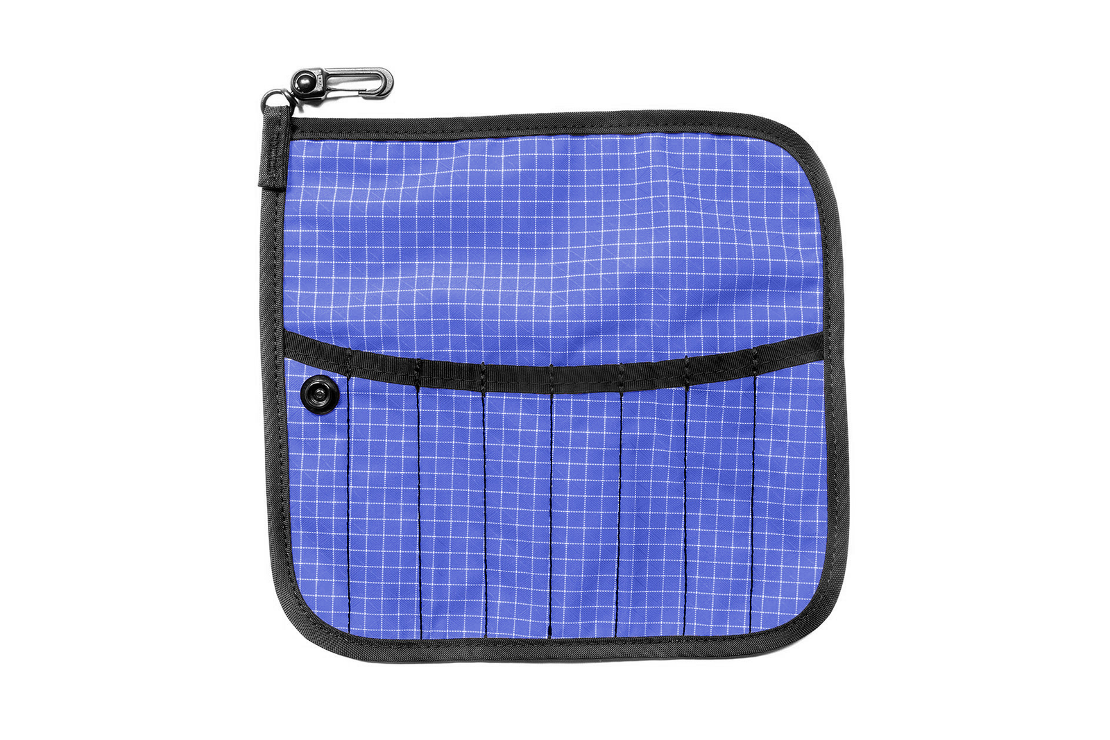 visible variant TB1235-9D^^The front of a Tool Pen Wrap in Selkie (purplish-blue with white grid) 200 Halcyon.
