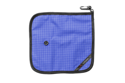 visible variant TB1235-9D^^The front of a Tool Pen Wrap in Selkie (purplish-blue with white grid) 200 Halcyon.