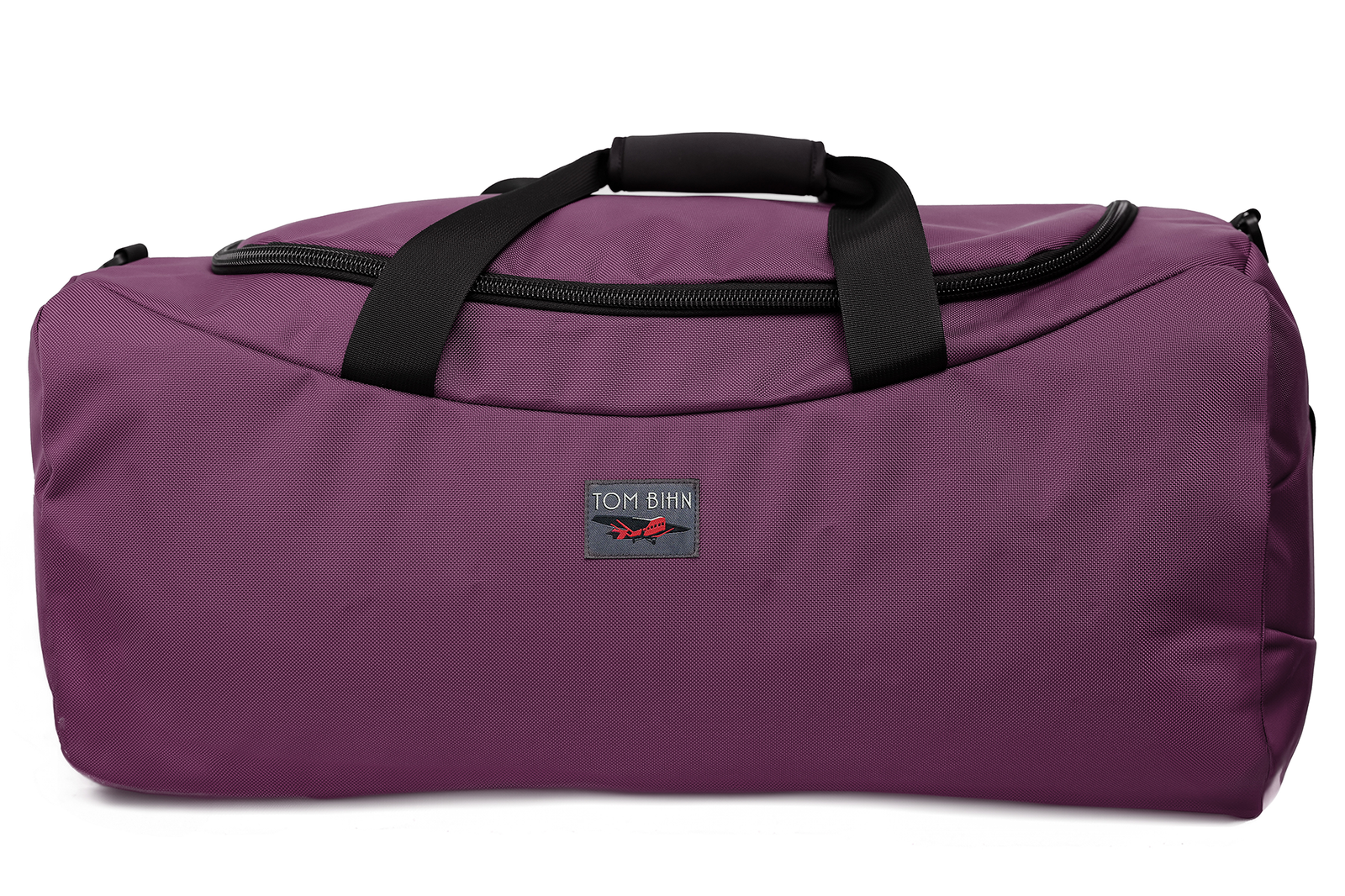 visible variant TB0909-UK^^Large Yeoman Duffel in Aubergine