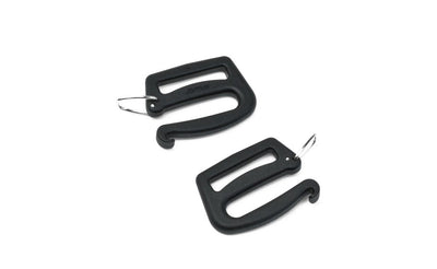 visible variant PT057725^^A pair of 1" double gate keepers.