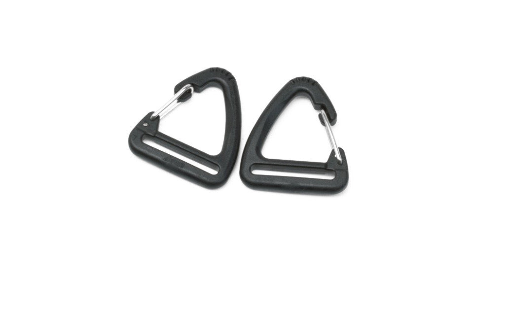 visible variant PT057838^^A pair of 1" triangle metal hooks.