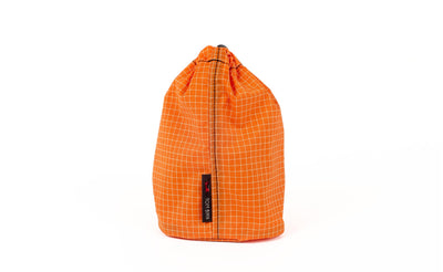 visible variant TB1252-ZD^^A Size 2 Zest (pale orange with white grid) 200 Halcyon Travel Stuff Sack.