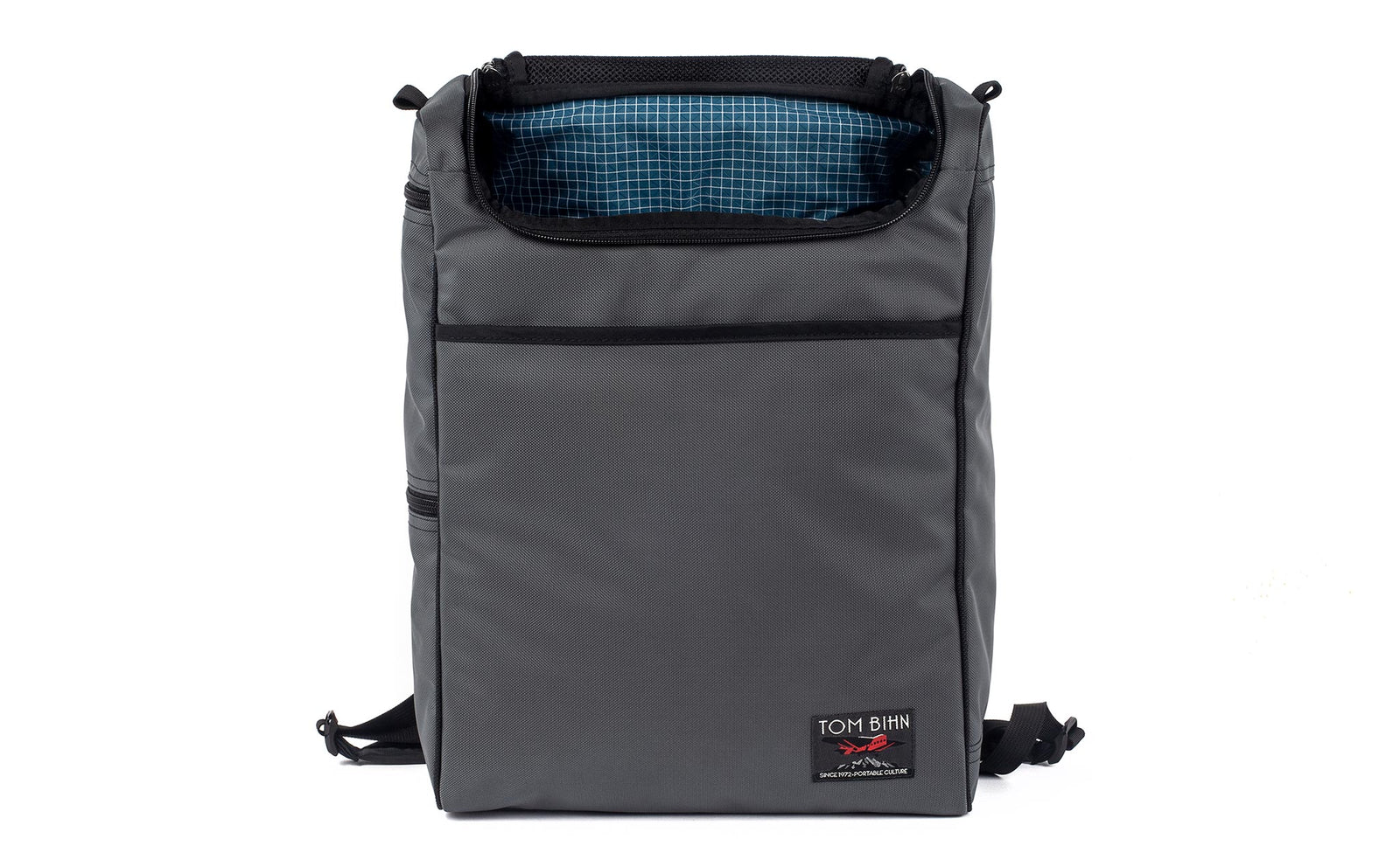 detail visible^^The face of the Cambiata with the main compartment open