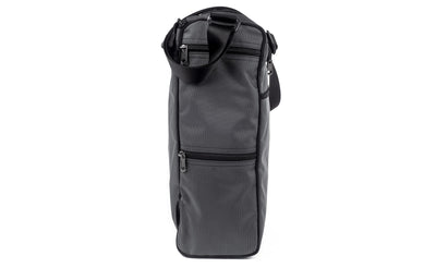 detail visible^^Left side of Cambiata with two small stacked zipper pockets.