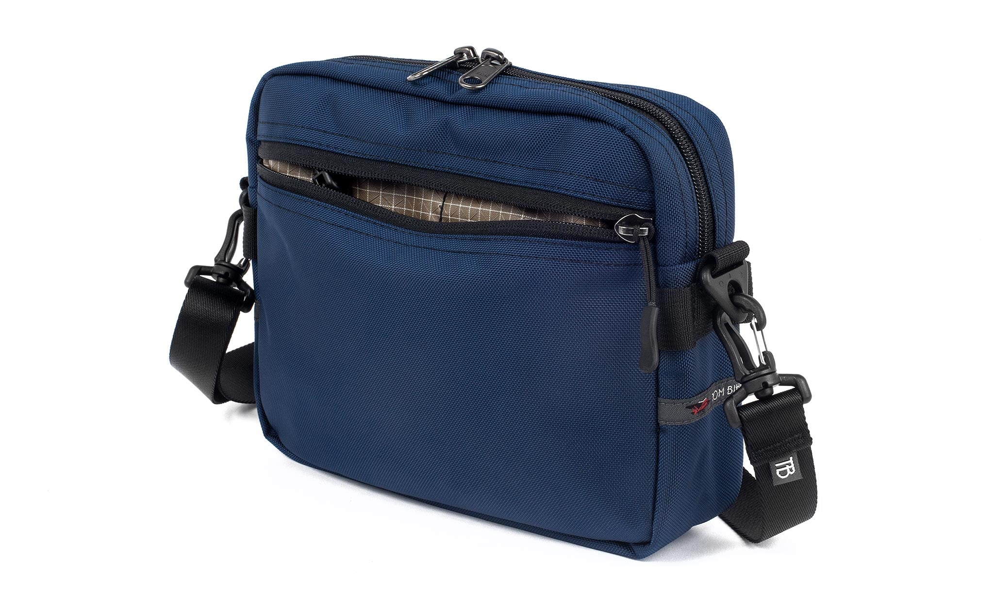 TOM BIHN ショルダーバッグ ブラック・グリーン TOM BIHN Side Kick, Everyday Cross-Body Shoulder Bag, 3L