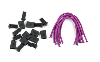 visible variant TB0512A-UA^^Ultraviolet (purple) Cord Zipper Pulls with Plastic Pulls