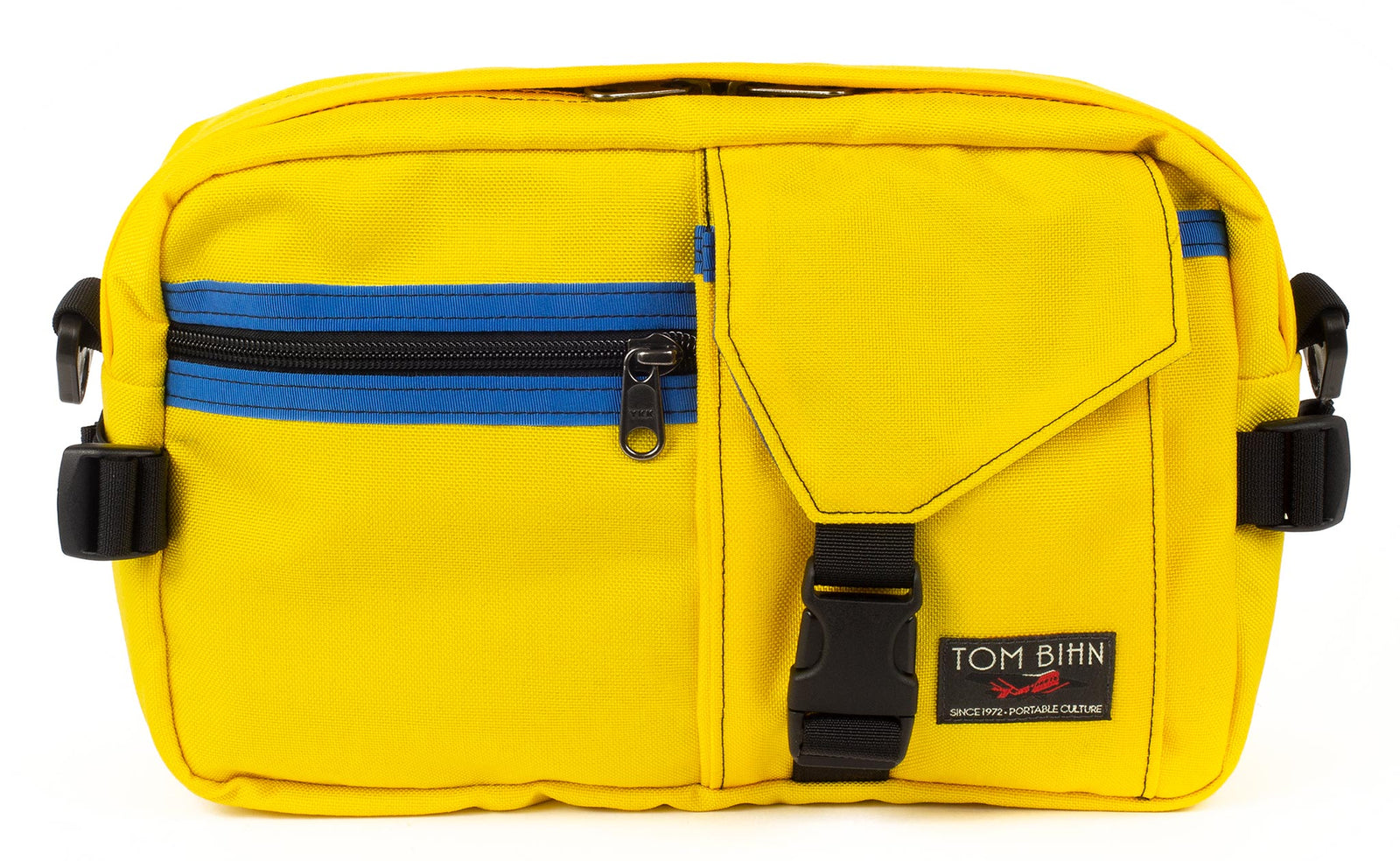 visible variant TB0425-YCDJ^^The LGD in Canary/Royal/Dawn. Front view of the bag.