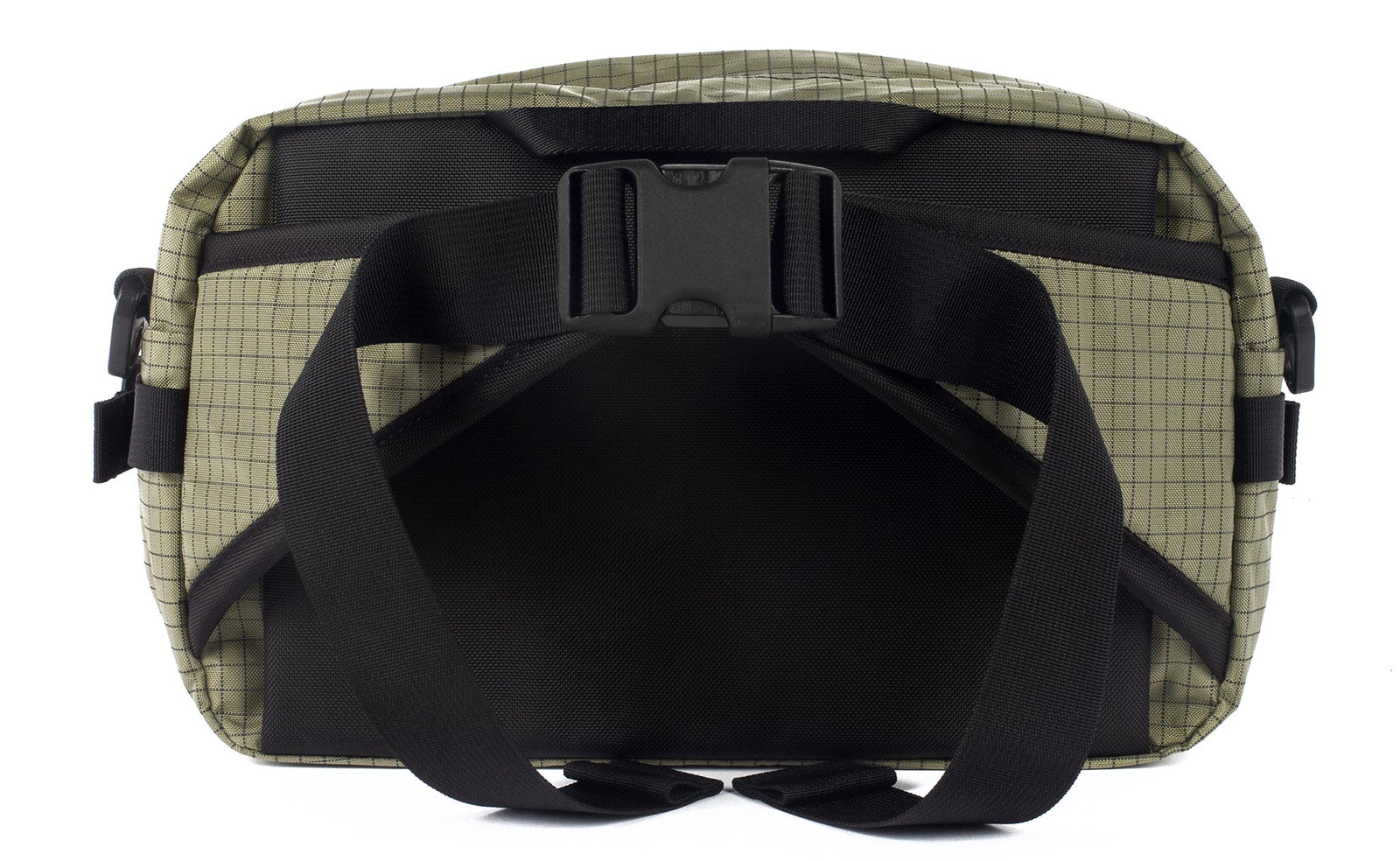 visible variant TB0425-VHND^^The LGD in Taiga. Back view, showing the hide-away padded hip belt.