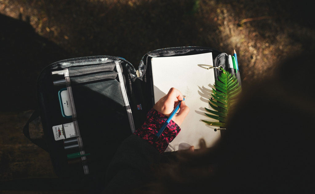 lifestyle visible^^Field Journal Notebook as a field sketchbook