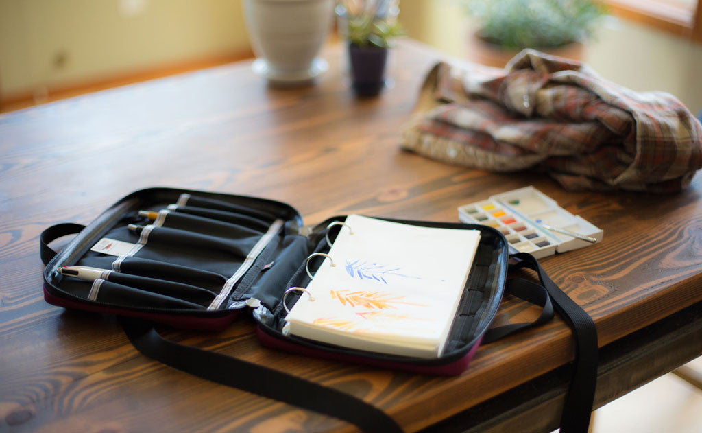 lifestyle visible^^Field Journal Notebook as a sketchbook