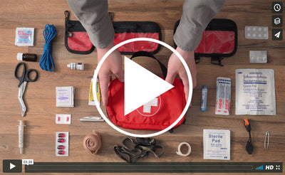 visible video^^Thumbnail for a First and Second Aid Pouch video