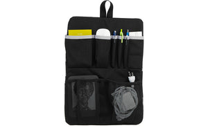 visible variant TB1844-BJ^^ The Black Brain Bag Freudian Slip, carrying an e-Reader, a charger, a small notebook, a wireless mouse and pens.
