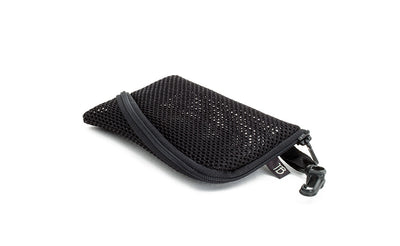 visible variant TB12451-BA^^ A Mini Ghost Whale Pouch in Black Mesh.