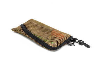 visible variant TB12452-CA^^ A Small Ghost Whale Pouch in Coyote (tan) Mesh.