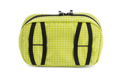 visible variant TB0418-WD^^Reverse shot of the Handy Little Thing #1 in Wasabi (green with white grid) 200 Halcyon showing the attachment points.