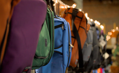 visible^^An assortment of TOM BIHN bags.