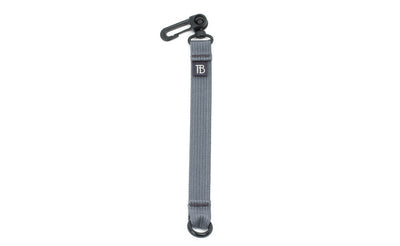 visible variant TB0515-NA^^An 8-inch Northwest Sky (light grey) Key Strap with a snaphook at one end and an o-ring at the other.