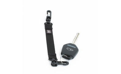visible variant TB0513-BA^^An 8-inch Black Key Strap with a snaphook at either end.