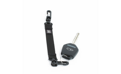 visible variant TB0513-BA^^An 8-inch Black Key Strap with a snaphook at either end.