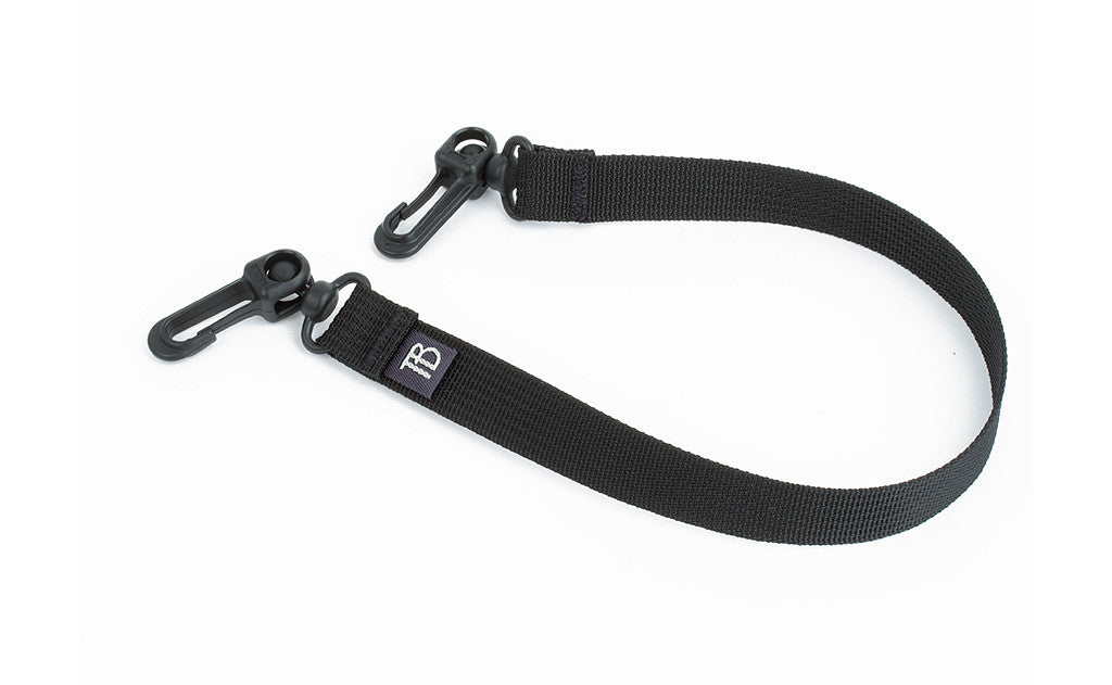 visible variant TB0514-BA^^A 16-inch Black Key Strap with a snaphook at either end.