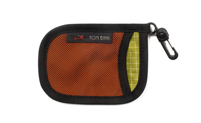 visible variant TB1229-TBWD^^A Pocket Pouch in Burnt Orange with a Wasabi interior.