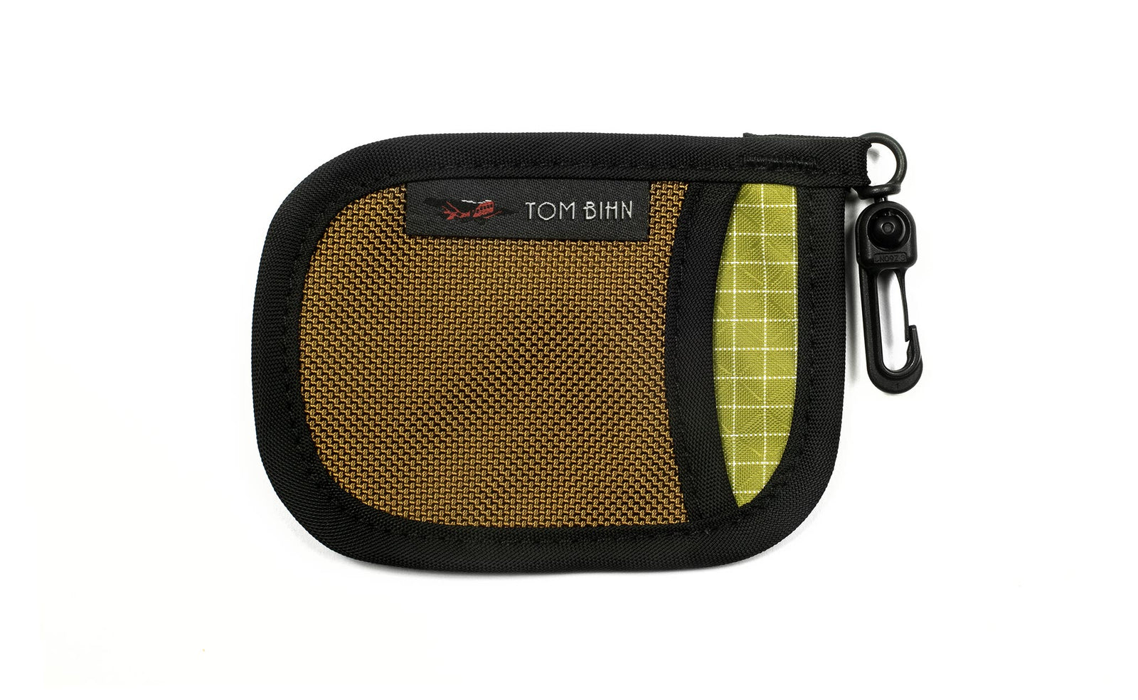 visible variant TB1229-CBWD^^A Pocket Pouch in Coyote with a Wasabi interior.