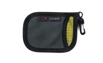 visible variant TB1229-SBWD^^A Pocket Pouch in Steel with a Wasabi interior.