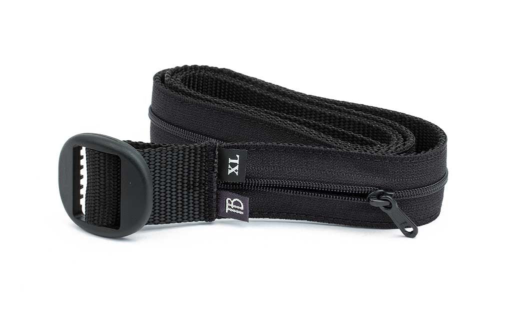 visible variant TB0901XL-BA^^An Extra-Large Travel Money Belt in Black.