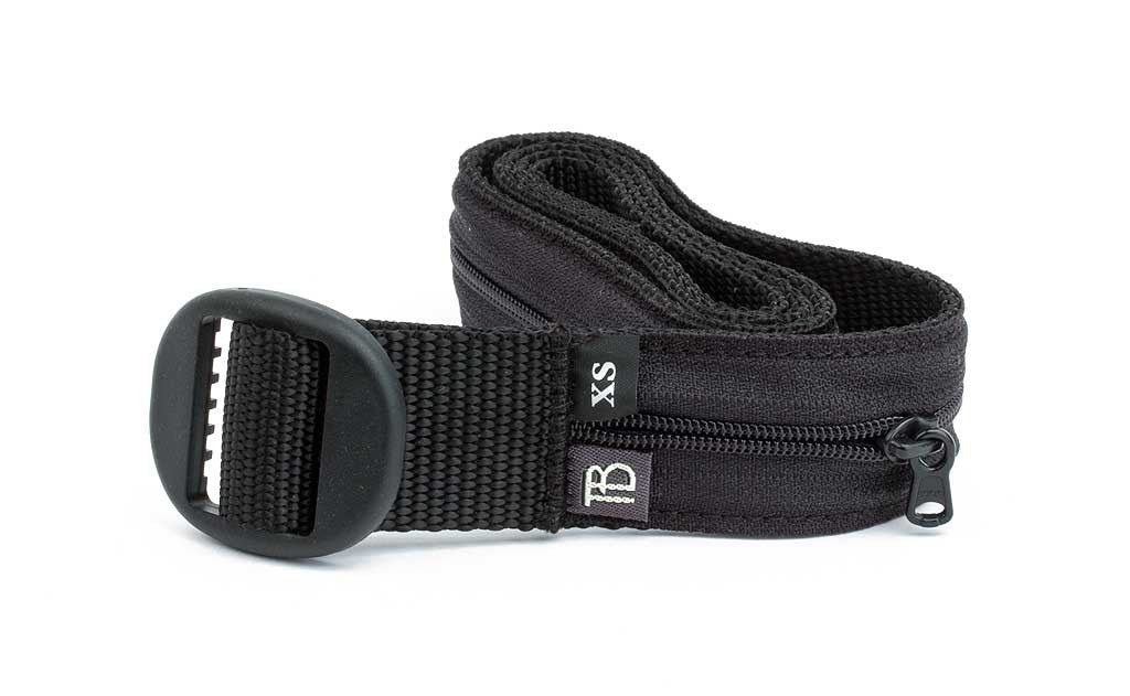 visible variant TB0901XS-BA^^An Extra-Small Travel Money Belt in Black.