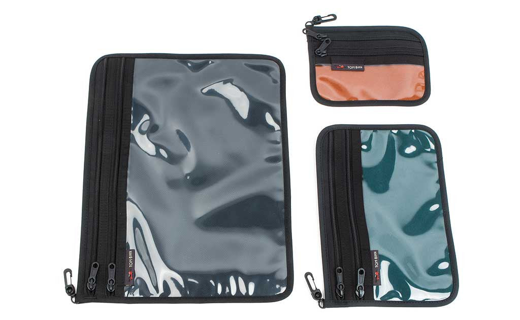 visible variant TB1223S-XA TB1223M-XA TB1223L-XA^^Small, Medium and Large Double Organizer Pouch