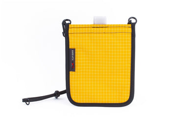 visible variant TB0931-OD TB0932-OD^^The Passport Pouch in Solaris (yellow with white grid) 200 Halcyon.
