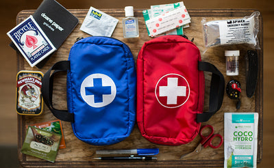 ^^A possible loadout of the First and Second Aid Pouches