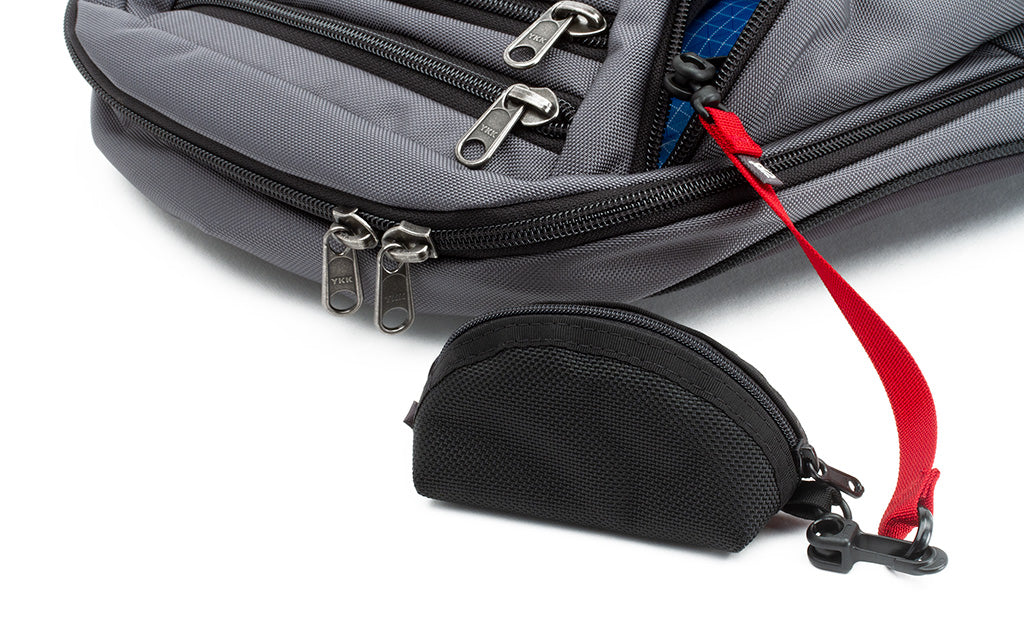 detail visible^^A mini Q-Kit attached to a Synapse via a Key Strap.