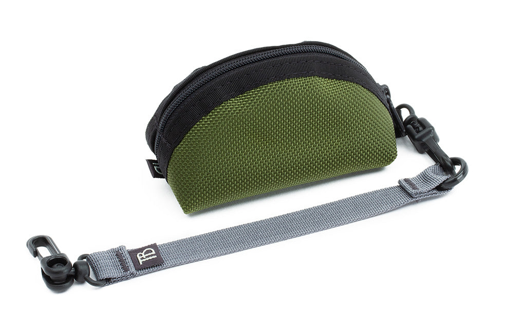 detail visible^^A mini Q-Kit with a snaphook/o-ring Key Strap attached.